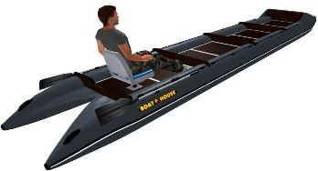 Катамаран надувной Boathouse SMART-FISHER-701