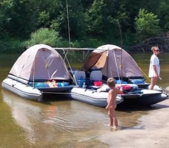 Катамаран надувной Boathouse FISHER-390