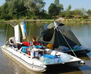 Катамаран надувной Boathouse FISHER-460