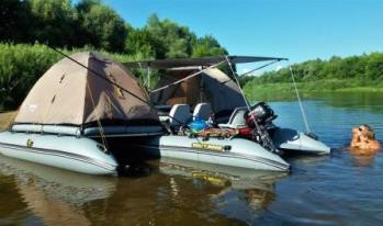 Катамаран надувной Boathouse FISHER-460