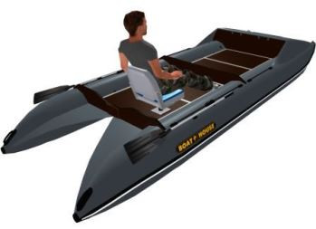 Катамаран надувной Boathouse FISHER-460