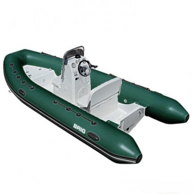 Лодка надувная моторная с пластиковым днищем BRIG Falcon Riders F500 DELUXE