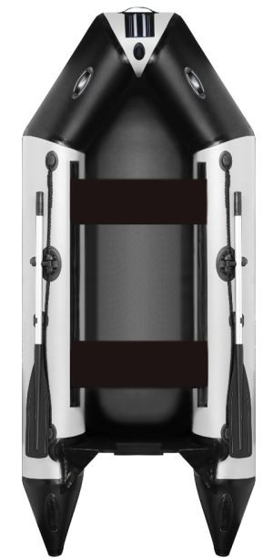 Лодка надувная моторная Aqua-Star D-290 со слань-ковриком FSD, белая