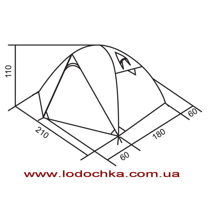 Палатка Red Point Steady 3