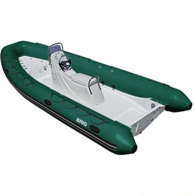 Лодка надувная моторная с пластиковым днищем BRIG Falcon Riders F570 SPORT