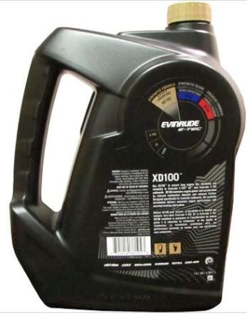 Масло моторное Evinrude/Johnson (BRP) XD-100 GALLON, 2-тактное, (3,79л)