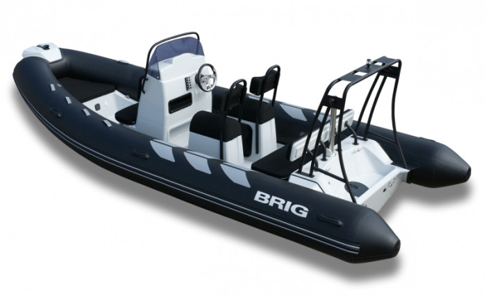 Лодка надувная моторная с пластиковым днищем BRIG RIB NAVIGATOR N570