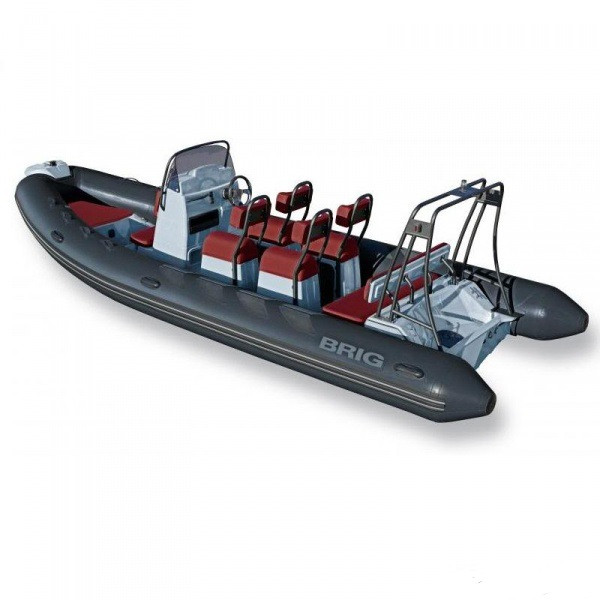 Лодка надувная моторная с пластиковым днищем BRIG RIB NAVIGATOR N610