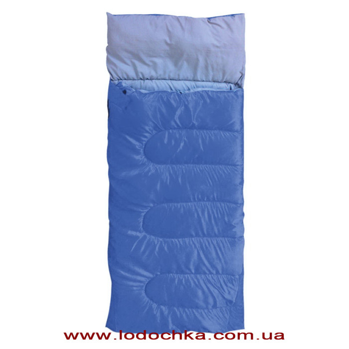 Спальный мешок KEMPING "Rest" с подушкой синий