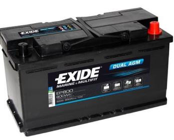 Аккумулятор Exide Dual AGM EP 800 (92Ач)