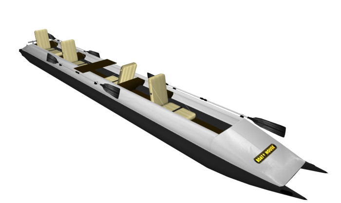 Катамаран надувной Boathouse STREAM-680