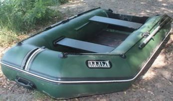 Човен надувний моторний Човен ЛТ-270-МЕ, рухоме сидіння