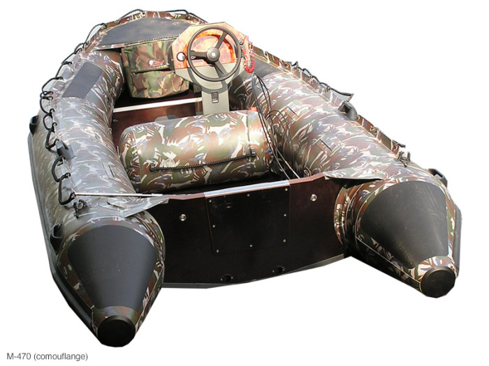 Лодка надувная моторная килевая Adventure Master II M-470