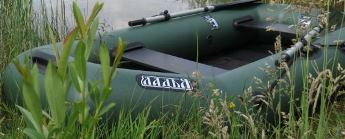 Лодка надувная гребная Ладья ЛТ-250А, баллон 30см, без настила