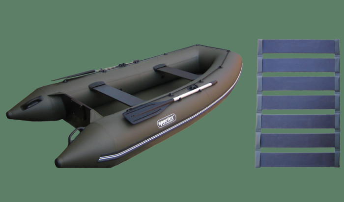 Лодка надувная моторная Sportex шельф-330 камуфляж