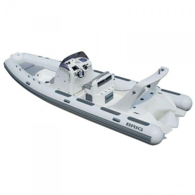 Лодка надувная моторная с пластиковым днищем BRIG RIB EAGLE E780HL