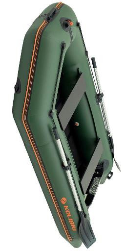Лодка надувная моторная килевая Kolibri КМ-280D со слань-книжкой