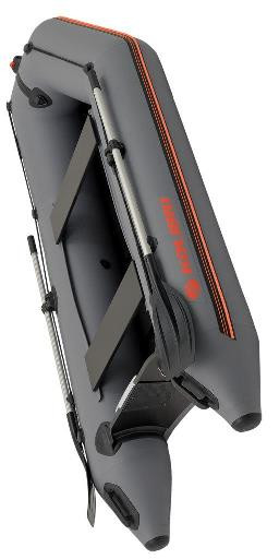 Лодка надувная моторная килевая Kolibri КМ-280D со слань-книжкой