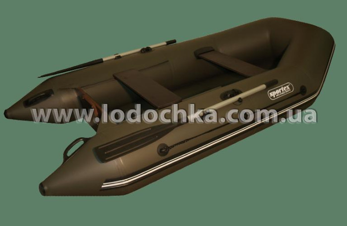 Лодка надувная моторная Sportex шельф-290 камуфляж