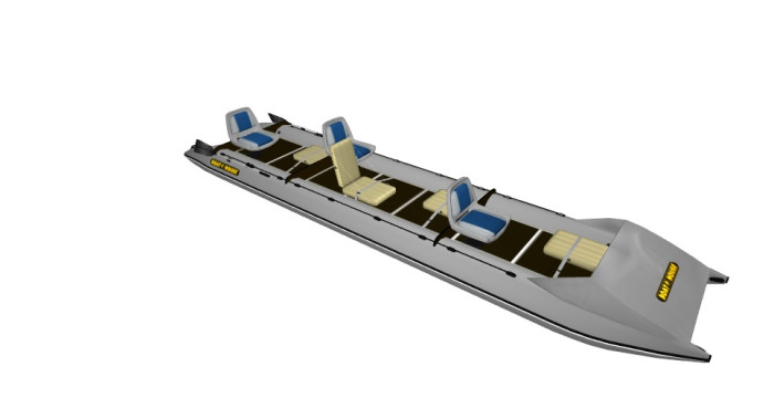 Катамаран надувной Boathouse FISHER-650