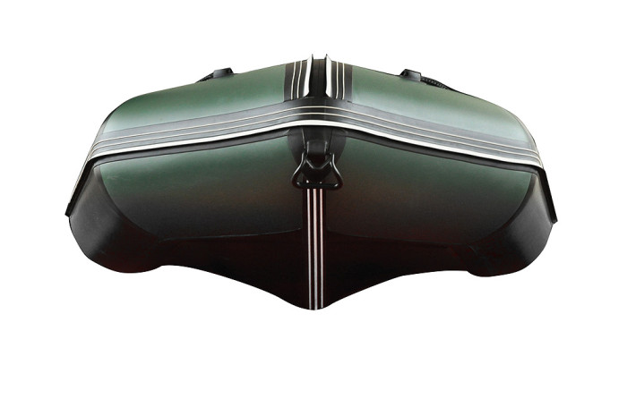 Лодка надувная моторная килевая Aqua-Star K-430 черная