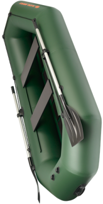 Лодка надувная гребная Kolibri K-280Т и слань-коврик